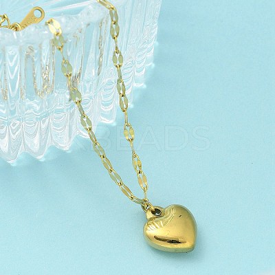 304 Stainless Steel Charm Chain Bracelets BJEW-C084-04G-1