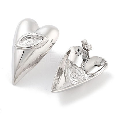 Tarnish Resistant 304 Stainless Steel Stud Earrings EJEW-K283-04P-1