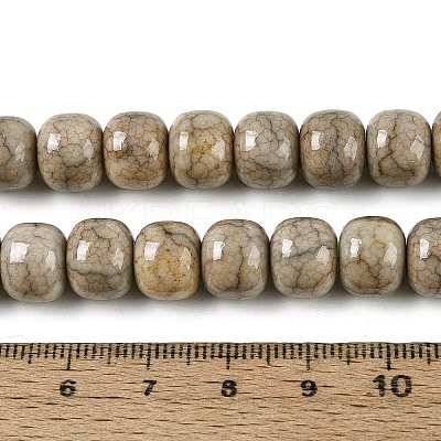 Ombre Effect Dyed Glass Beads Strands GLAA-N067-01A-13-1