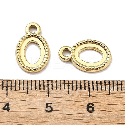 Ion Plating(IP) 304 Stainless Steel Pendant Cabochon Settings STAS-G347-11G-1