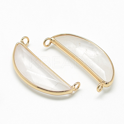 Natural Quartz Crystal Pendants G-Q969-04G-1