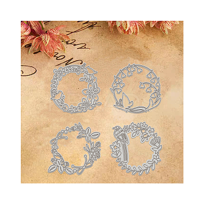 Garland Carbon Steel Cutting Dies Stencils DIY-DM0001-012MP-1