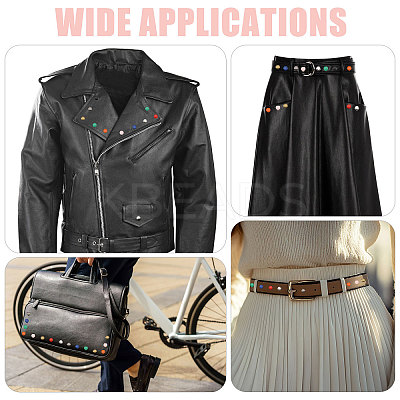 Iron Garment Rivets DIY-CA0007-80-1