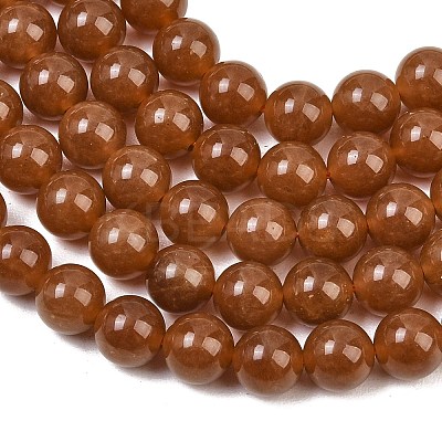 Dyed Natural White Jade Beads Strands GG-CBAD029-A04-8mm-1