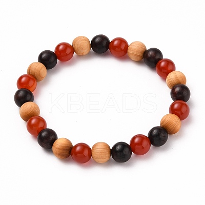 Stretch Bracelets Sets BJEW-JB05662-05-1