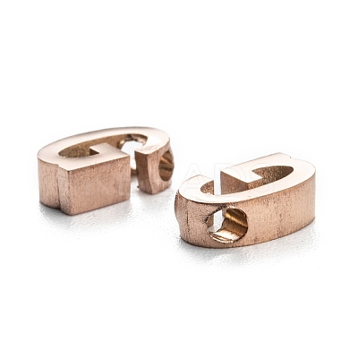 Ion Plating(IP) 304 Stainless Steel Charms STAS-K216-41G-RG-1