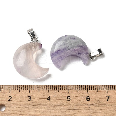 Natural Fluorite Pendants G-H035-01P-05-1