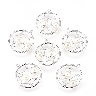 Brass Pendants LS-KK-P153-08P-NF-1