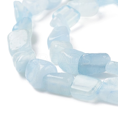 Natural Aquamarine Beads Strands X-G-D0004-A02-04-1