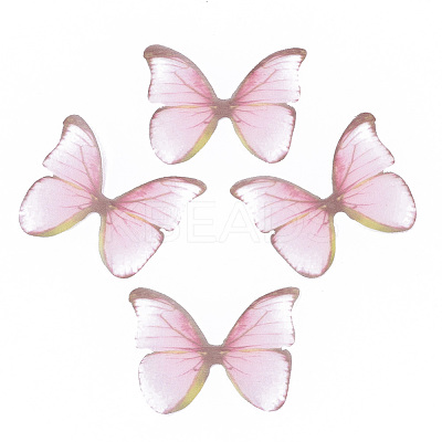 Two Tone Polyester Fabric Wings Crafts Decoration FIND-S322-012A-1