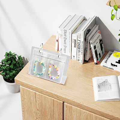 1Pc Calendar Style Plastic Jewelry Organizer Holder Rack for Jewelry Storage ODIS-BBC0001-01A-1