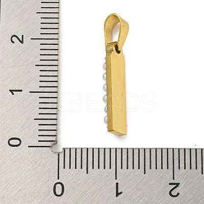 Ion Plating(IP) 304 Stainless Steel Pendants STAS-U024-01I-1