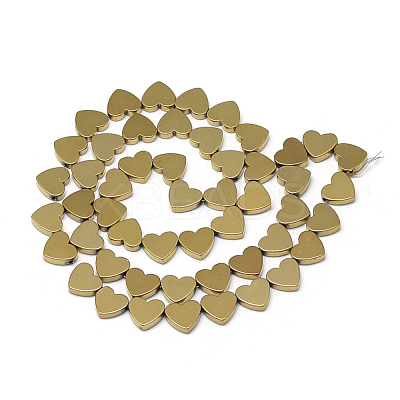 Electroplate Non-magnetic Synthetic Hematite Beads Strands G-T057-13F-1