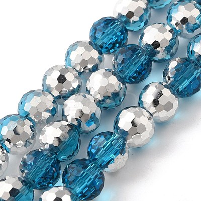 Electroplate Glass Beads EGLA-F163-03A-1