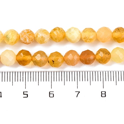 Natural Yellow Opal Beads Strands G-F770-C08-05-1