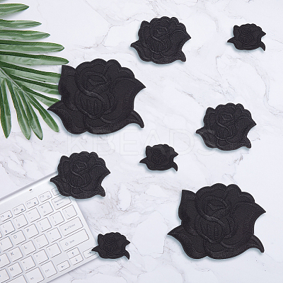 15Pcs 3 Styles Iron on Cloth Patches FIND-CY0001-18-1