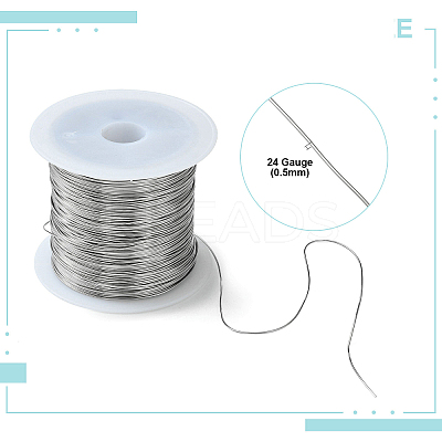 Non-Tarnish 316 Stainless Steel Wire TWIR-L004-01C-P-1