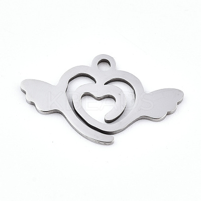 Non-Tarnish 201 Stainless Steel Charms STAS-S081-079-1