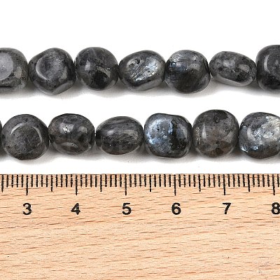 Natural Larvikite Beads Strands GG-CBA787B-A37-1