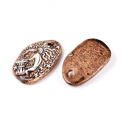 Handmade Porcelain Big Pendants PORC-T133-48-1