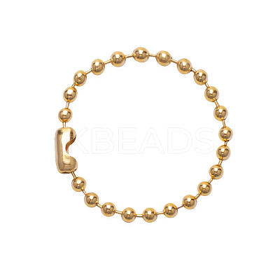 Trendy hip-hop 304 Stainless Steel Ball Chains Bracelet Unisex Fashion Hand Accessory CQ1745-3-1
