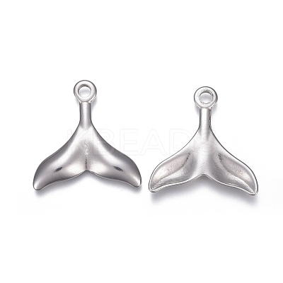 Tarnish Resistant 304 Stainless Steel Pendants STAS-F207-06P-B-1