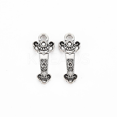 Tibetan Style Alloy Pendants TIBE-S320-190AS-1