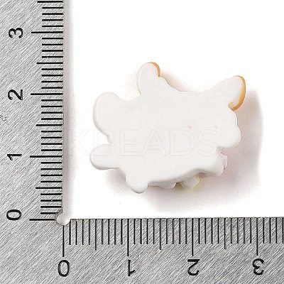 Christmas Rabbit Theme Opaque Resin Decoden Cabochons LS-RESI-S397-01B-1