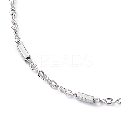 Non-Tarnish 304 Stainless Steel Satellite Chain Bracelets for Men Women STAS-B039-12P-1