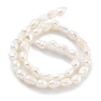 Natural Keshi Pearl Cultured Freshwater Pearl Beads Strands PEAR-P062-25E-X-1