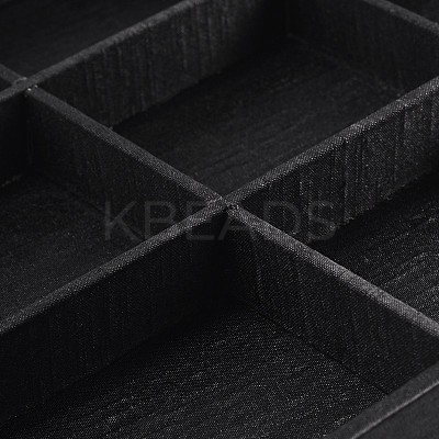 Wooden Cuboid Jewelry Presentation Boxes ODIS-N021-02-1