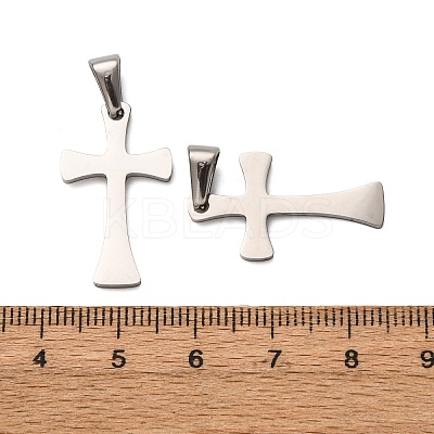 Tarnish Resistant 304 Stainless Steel Pendants STAS-L210-07P-01-1
