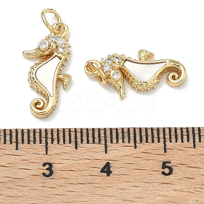 Brass Micro Pave Cubic Zirconia Pendants LS-KK-F926-01A-1