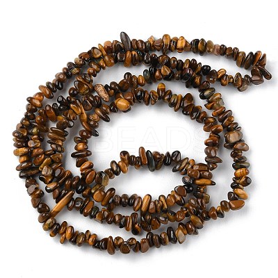 Natural Tiger Eye Beads Strands G-G0003-B22-1
