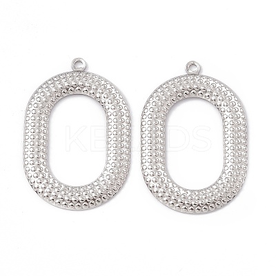 Non-Tarnish 304 Stainless Steel Pendants STAS-B031-19P-1