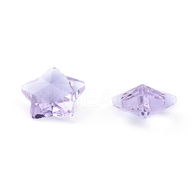 Transparent Glass Pendants GLAA-P037-04-10-1