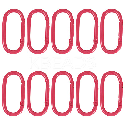 10Pcs Alloy Spring Gate Rings FIND-TA0009-25I-1