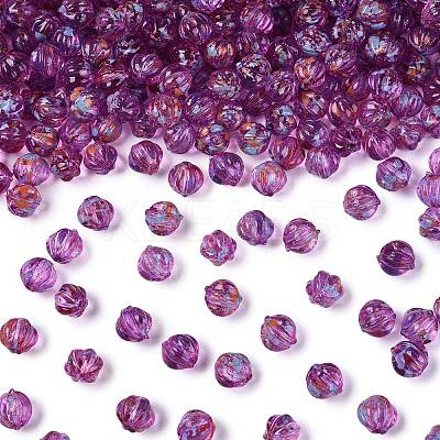 Picasso Transparent Glass Beads SEED-Q039-04J-1