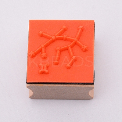 Wooden Stamps DIY-WH0175-46C-1