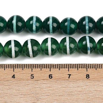 Tibetan Style dZi Beads Strands G-P584-A01-01A-1