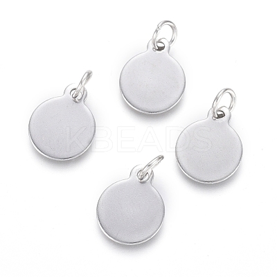 Non-Tarnish 304 Stainless Steel Charms EJEW-L238-02B-P-1