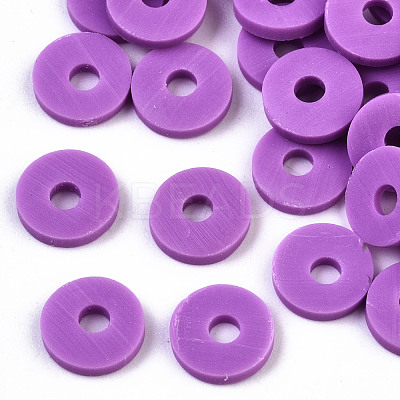 Handmade Polymer Clay Beads CLAY-Q251-8.0mm-112-1