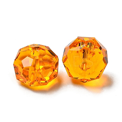 Transparent K9 Glass Beads GLAA-E048-02-12-1
