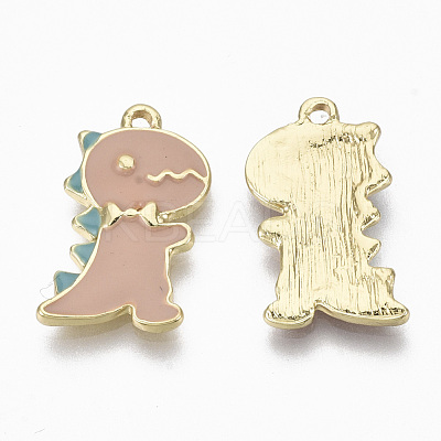Alloy Enamel Pendants X-ENAM-S122-020-NR-1