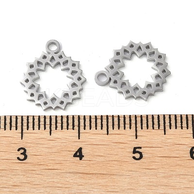 304 Stainless Steel Charms STAS-Q303-06P-1