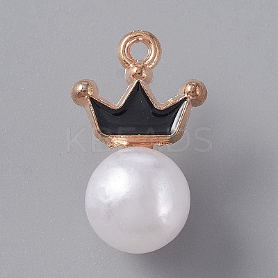 Resin Imitation Pearl Pendants LS-FIND-TAC0002-041E-1