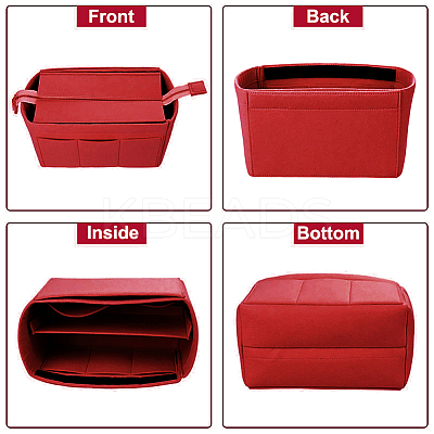 Wool Felt Bag Organizer Inserts FIND-WH0111-223C-1