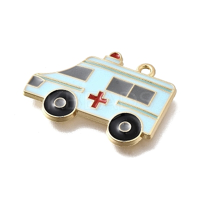 Medical Theme Alloy Enamel Pendants LS-FIND-G090-02G-02-1