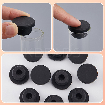 10Pcs Silicone Hole Plugs AJEW-GF0011-66C-1
