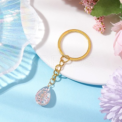 Glass Pendant Keychain KEYC-JKC00971-1